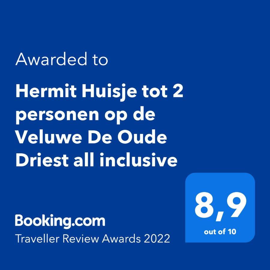 Ruim En Gezellig Chalet Voor 2 Personen Op De Veluwe Recreatiepark De Oude Driest بوتِنْ المظهر الخارجي الصورة